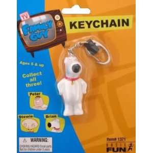  Family Guy Brian Figural Keychain by Basic Fun: Office 