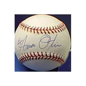  Amos Otis Autographed Baseball: Sports & Outdoors