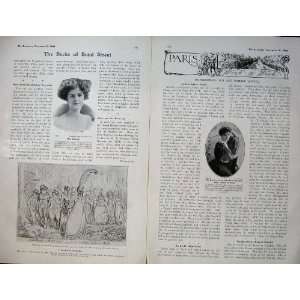  1906 Theatre Actresses Tempest Murray Monkman Dearne: Home 