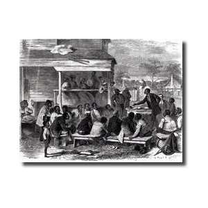   South From harpers Weekly 25th July 1868 Giclee Print