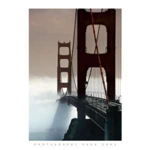  Hank Gans   Golden Gate Bridge Canvas: Home & Kitchen
