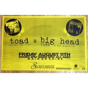 Toad The Wet Sprocket Big Head Todd & The Monsters August 