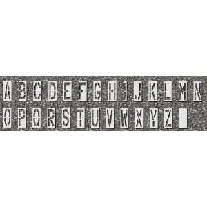  24 x 9 Letter Stencils kit, 28 piece: Everything Else