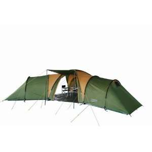  Tristar 10 Man Family Camping Tent 3 Rooms XXL NEW: Sports 