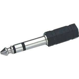  3.5mm / 1/8 To 6.3mm / 1/4 Stereo Headphone Adapter 