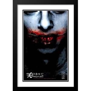 30 Days of Night 32x45 Framed and Double Matted Movie Poster   Style U