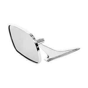  1968 72 OUTER DOOR MIRROR WITH RIB DESIGN LH: Automotive