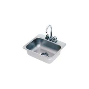    Advance Tabco 14x10x5 1 Compart Drop In Sink