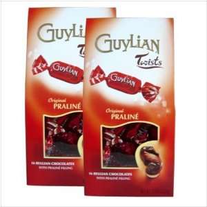 Guylian Indulgence   Original Praline Twists, Set of 2  