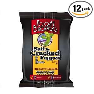 Poore Brothers Salt & Pepper, 5 Ounce: Grocery & Gourmet Food