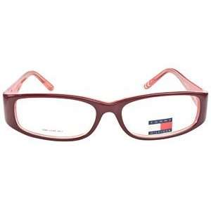  Tommy Hilfiger 3053 Burgundy Eyeglasses: Health & Personal 