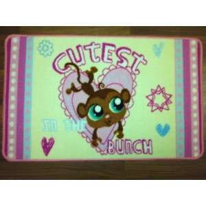  Littlest Pet Shop Cutest in the Bunch Monkey Rug: Home 