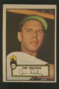 1952 TOPPS JIM DELSING #271 (60.00) VGEX+ C4331  