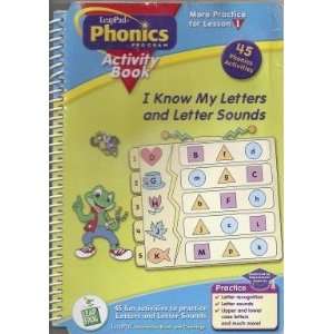  I Know My Letters and Letter Sounds (Leappad Phonics Program 