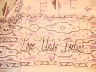 Sir Alistair Rai Tri Mantra white scarf Love Unity Fortune Silver Logo 
