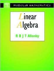 Linear Algebra, (0340610441), Reg Allenby, Textbooks   Barnes & Noble