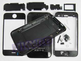 1PCS Plating LCD Display Digitizer Assembly+Mirror Back Housing For 