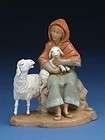 Roman, Inc. Fontanini Nahome, Shepherdess ~ 5 Scale Nativity ~ MIB 