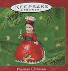 VICTORIAN CHRISTMAS,MADA​ME ALEXANDER,YR 2001 HALLMARK KEEPSAKE 