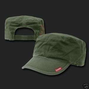 OLIVE GREEN MILITARY ARMY STYLE GI PATROL CAP HAT CAPS  