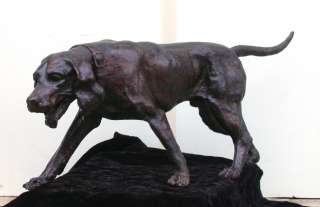 ENVÍO GRATIS derecho de bronce de la estatua perro del pequeño molde