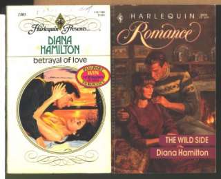  book lot Diana Hamilton Harlequin Romance & Presents romance.  