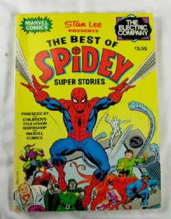 The Best of Spidey Super Stories Marvel Comics 1978  