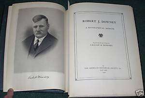 ROBERT J. DOWNEY biography 1930 Toledo, Ohio  