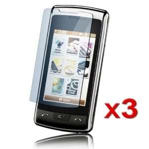  3x CLEAR LCD SCREEN PRO FOR LG enV Touch enVy VX11000 