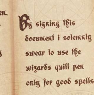 Harry Potter / Hogwarts style deluxe writing set Kit (No Mess 