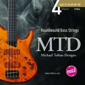 MTD Kingston 4 String Set, Stainless Steel, Medium Light (45 65 80 100 