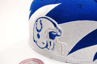 Indianapolis Colts Sharktooth M&N Snapback NFL Mens Cap  