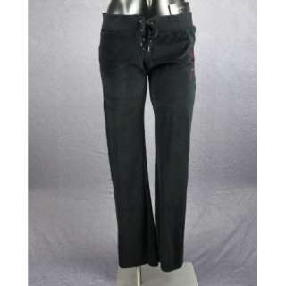 Womens Affliction SINFUL SWEAT TRACK PANTS VOLTAGE WITH TIES!  