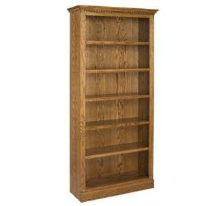  Light A E Wood Design Britania Oak Bookcase 36 X 84 X 13 