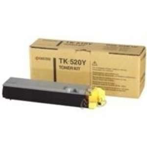   Kyocera FS C5015 Yellow OEM Toner Cartridge   4,000 Pages: Electronics