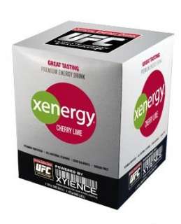 Xyience Xenergy Cherry Lime   4 pack UFC BSN Tapout  