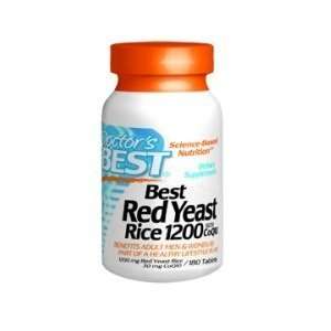  Doctors Best Red Yeast Rice 1200 w CoQ10 (1200mg), 180T 