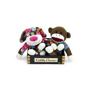  Cuddly Classic Sock Animals   Dog and Monkey Toys & Games