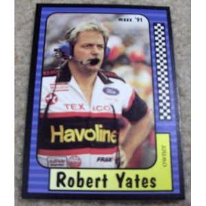   1991 Maxx Robert Yates # 35 Nascar Racing Card: Sports & Outdoors