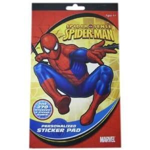 Marvel Spider Sense 270pc Spiderman Sticker Pad   Spiderman Stickers 