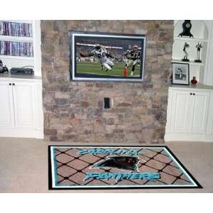  Carolina Panthers 4X6 ft Area Rug Floor/Door Carpet/Mat 
