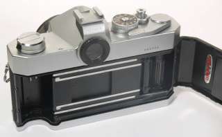 Konica Autoreflex T Manual Focus 35mm Film SLR & Hexanon 52mm/1.8 Lens 