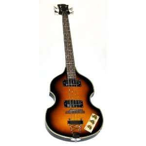  Semi Hollow Body Electric Violin Bass Guitar: Musical 