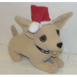  Taco Bell Promotional Christmas Chihuahua 6 Plush Doll 