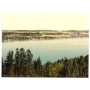  Photochrom Reprint of Rottmanshohe from Starnberg, Upper 