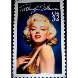  Marilyn Monroe Postage Stamp Tin Sign 
