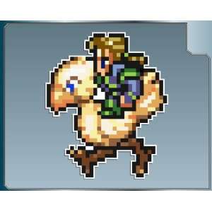   on Chocobo from Final Fantasy VI vinyl decal sticker: Everything Else