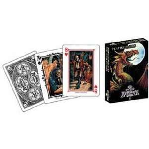    Alchemy Gothic Playing Cards Poker Deck 52105: Toys & Games