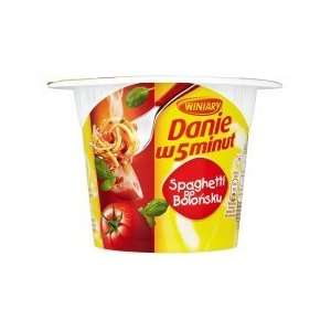 Winiary Danie 5 Min Spaghetti Bolognese 55G x 4