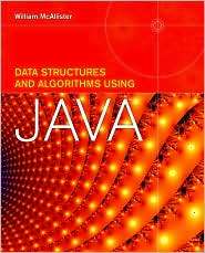 Data Structures and Algorithms Using Java, (076375756X), William 